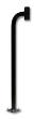 GTO Gooseneck Pedestal - Surface Mount - Modular Tube Design (F110) 