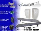 E-S1102 Estate Swing Dual Gate Opener w/ PTO brackets PLUS 1 FREE extra remote (E-S 1102)