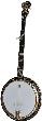 Deering Deluxe 5 String Banjo in Mahogany