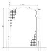EZ-Guard Self-Closing Self-Latching Gate