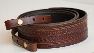 Deering Murdered Cow Leather Banjo Strap