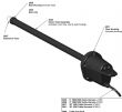Cover Tube Assembly for 1500/1600/1550ETL/1650ETL