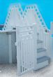 Above Ground Pool Fences - Confer Above Ground Pool Safety Stairs 