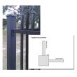 Corner Post for Aluminum Fencing