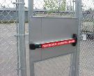 Superior Pedestrian Gate Kit with Detex Exit Bar with Alarm DAC 6047