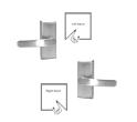 Sentry E. Labs Switched Lever Handle Series (Right or Left Handed)