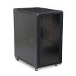 22U LINIER Server Cabinet - Glass/Vented Doors - 36