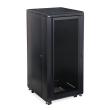 27U LINIER Server Cabinet - Convex/Glass Doors - 24