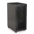 27U LINIER Server Cabinet - Convex/Glass Doors - 36