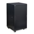 22U LINIER Server Cabinet - Solid/Convex Doors - 24