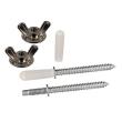 Horizontal Direct Mount Fasteners - Hurricane Shutter Installation Hardware