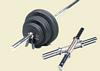 USA Sports 110 Lb Regular Weight Set, Black (BRSS-110)