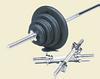USA Sports 160 Lb Regular Weight Set, Black (BRSS-160T)