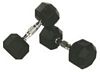 VTX Pro Dumbbell Series - 8 Sided Rubber Encased 30 LB (SD-R030)