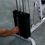 Body Solid 150lb Add on to POWERLINE  HOME GYM (SP150) 