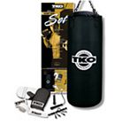 TKO 5 Pc. Double-End Canvas 50 lb. Heavy Bag Set  (502CS-50)