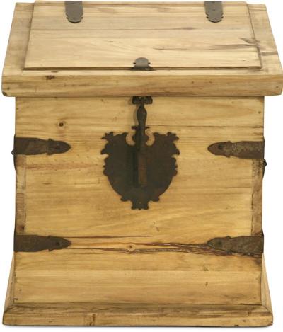 Unfinished Wooden Chest