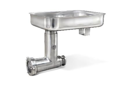 <b>TC8 Meat Grinder Attachment - Stainless Steel</b>