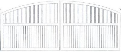 South Hampton Spindles w/ V-Joint - 13' South Hampton Spindles w/ V-Joint Base