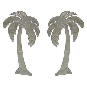 Decorative Aluminum Palm Tree (Left and Right)