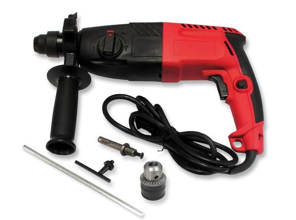 SDS Plus Multi-Function Rotary Hammer Drill with Snap In Standard Chuck