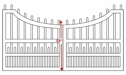 Entranceway Staggered Concave