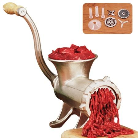 Weston / Pragotrade #22 Deluxe Manual Tinned Meat Grinder (36-2201-W)