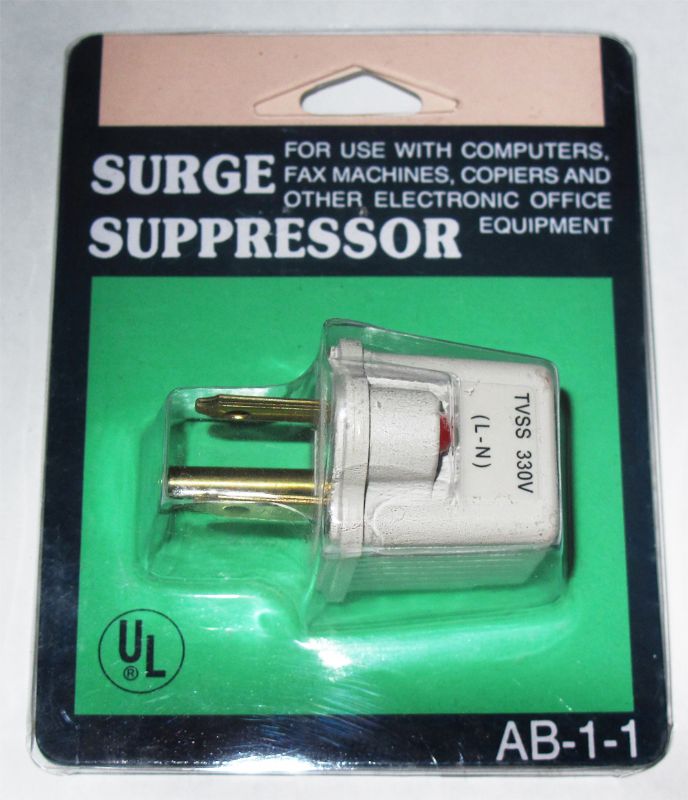 Generic Plug-In Surge Protector w/ Neon Light