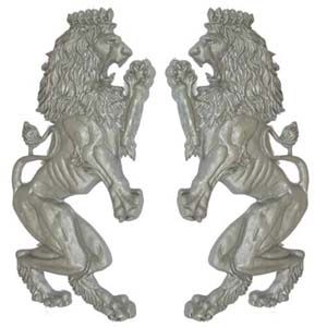 Decorative Aluminum Brittanic Lions (18-1000Y)