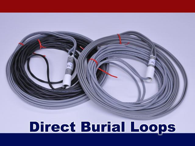 BD Loops PreFormed Direct Burial Safety or Exit Loops w / 60 Ft. Lead  - 3' x 9' / 4' x 8'