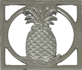 Aluminum Hawaiian Pineapple Rosette (18-9281WOT)