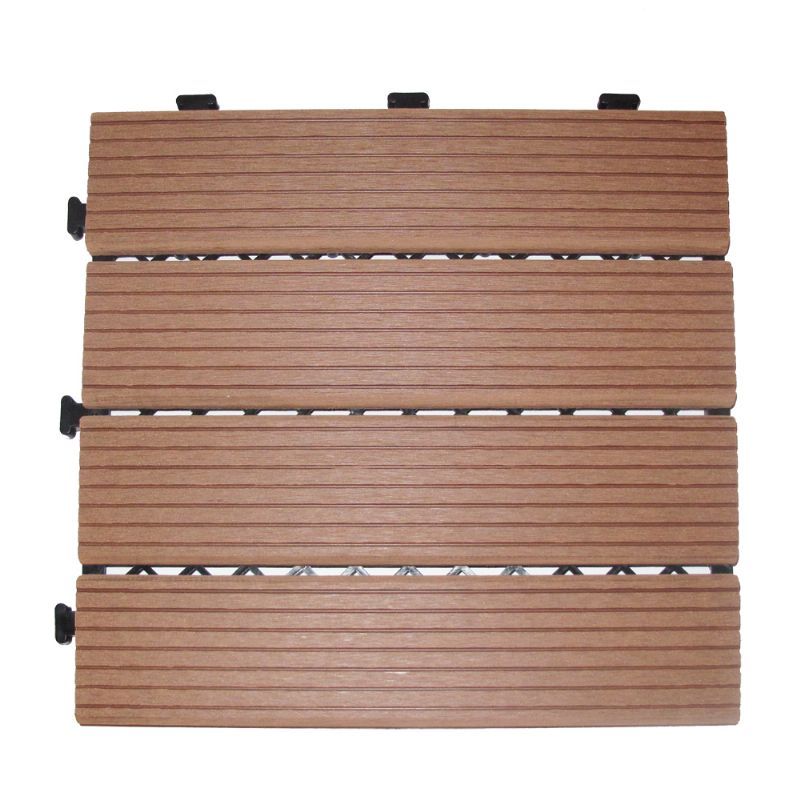 Deck 'n Go Composite Wood Decking Tiles (Brown) - Free Sample