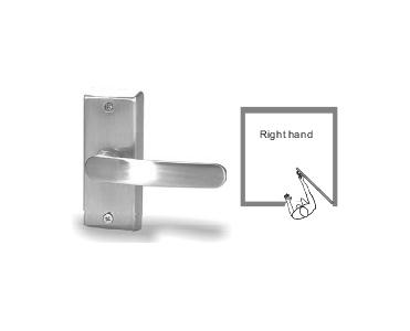 Sentry E. Labs Switched Door Lever Handle Series (Right or Left Handed) - R (Right-handed)