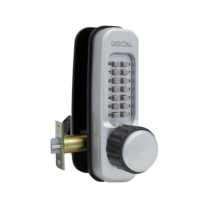 1600 LockeyUSA Keyless Spring Latch Knob Lock