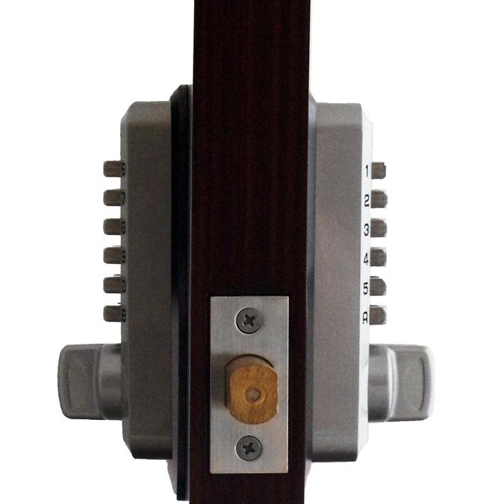 LockeyUSA M230DC Dual Combination Deadlocking Spring Latch Lock