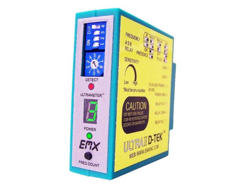 EMX Ultra II D-TEK Plug In Style Vehicle Safety or Exit Loop Detector