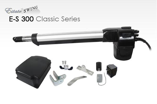 Estate Swing E-S 300 Classic Single Swing Gate Opener  w/ Free Extra Remote (E-S300)