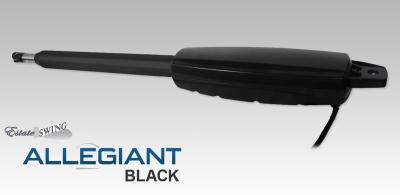 Allegiant Gate Opener Custom Powder Coating Options - Black