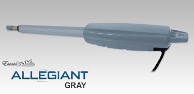 Allegiant Gate Opener Custom Powder Coating Options - Gray