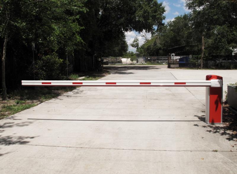 Universal Traffic Controls&reg; Barrier Gate Operator and Boom - Left