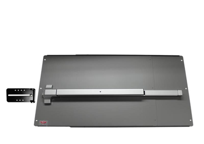 Panic Bar Shield Value Kit w/ PB1100 - PS41 LockeyUSA  - 33" Standard (AL)