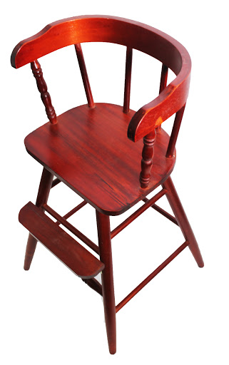 Rosewood Finish New Sargent's Youth Chair