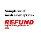 Mesh Sample Refund