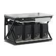 Kendall Howard 48" Performance Work Bench with Full Bottom Shelf / No Upper Shelving (5000-3-300-48)