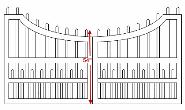 Entranceway Staggered Concave