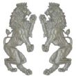 Decorative Aluminum Brittanic Lions (18-1000Y)