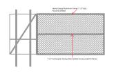 Gate Crafters Chainlink Single Slide Gate Frame Residential 6' Tall (ChainLinkKit)