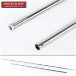 Sentry Safety Stainless Steel Vertical Rod for 8 Foot Doors