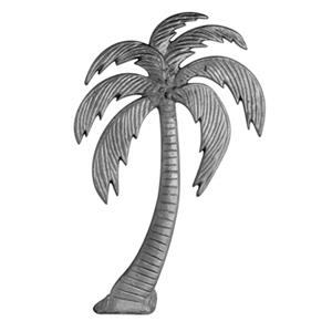 Decorative Aluminum Palm Tree (Bending left)