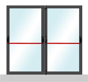 2000-2200-Series-Glass-Doors-Panic-Bar